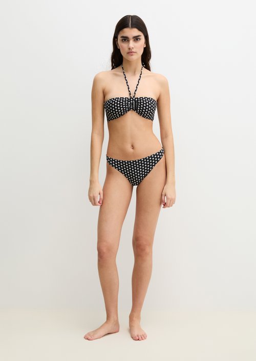 Bikini briefs — Black Geo Print