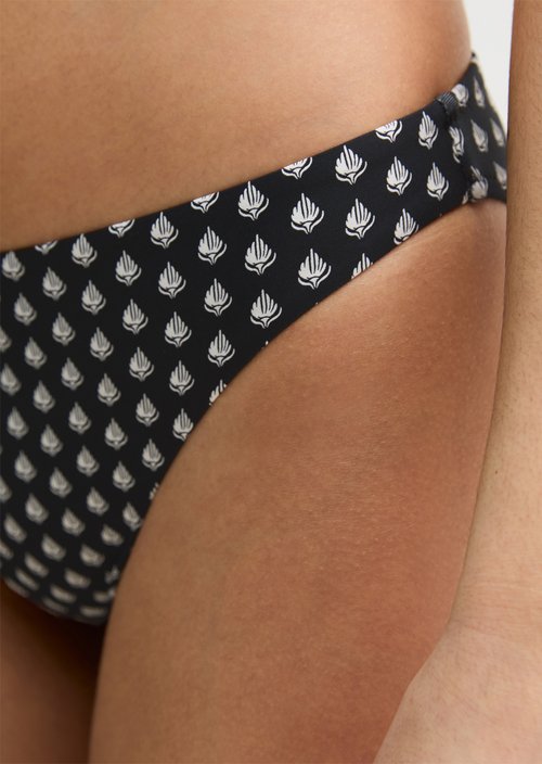 Bikini briefs — Black Geo Print