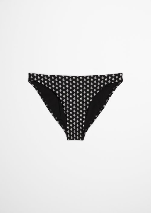 Bikini briefs — Black Geo Print