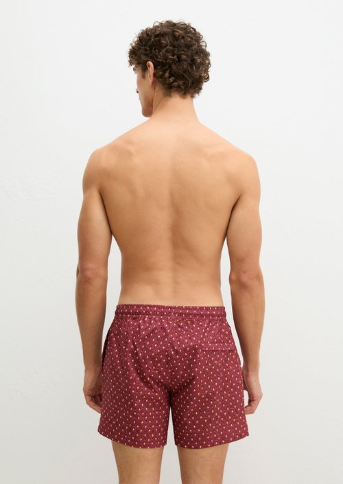 Swimming shorts — Raspberry Coulis P (alternate view)