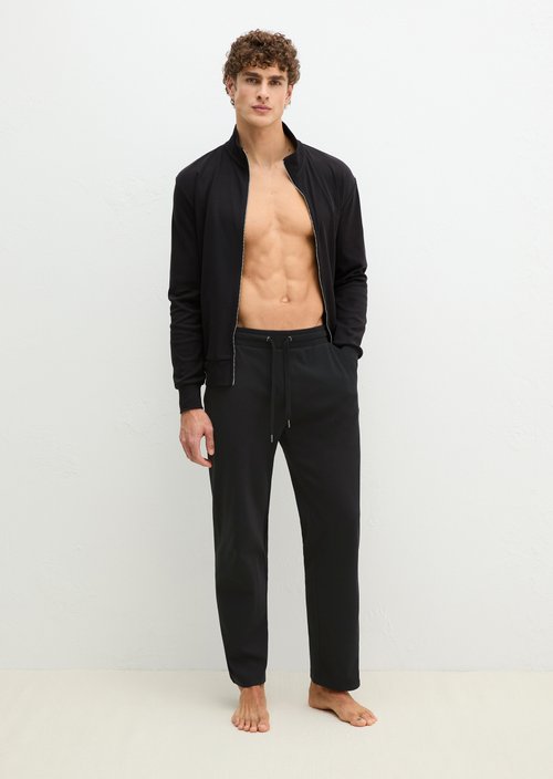 Lounge joggpants regular — Black