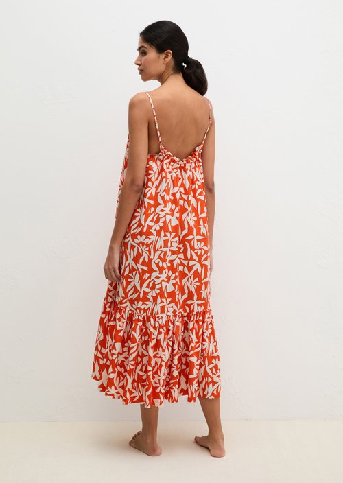 Beach dress — Firecracker Print