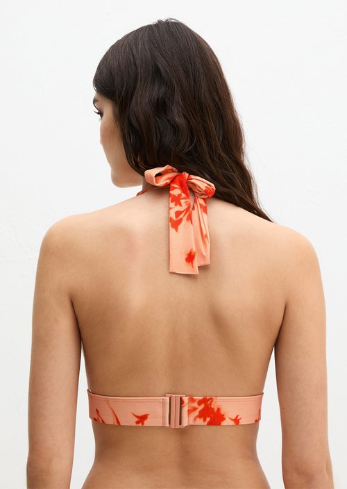 Bikini triangle top — Floral Print