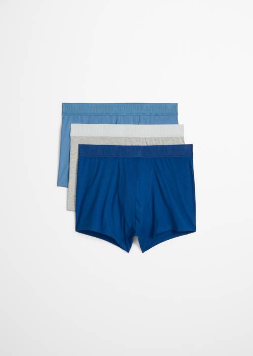 Calzoncillos bóxer Blue/Light Grey Me - Imagen del producto 2