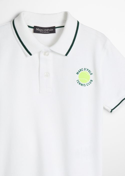 KIDS-BOYS polo shirt — White