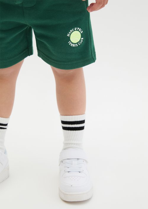 KIDS-UNISEX Sweatshorts — Grass Green