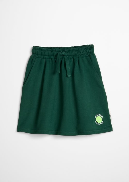 TEENS-GIRLS sweat skirt — Grass Green