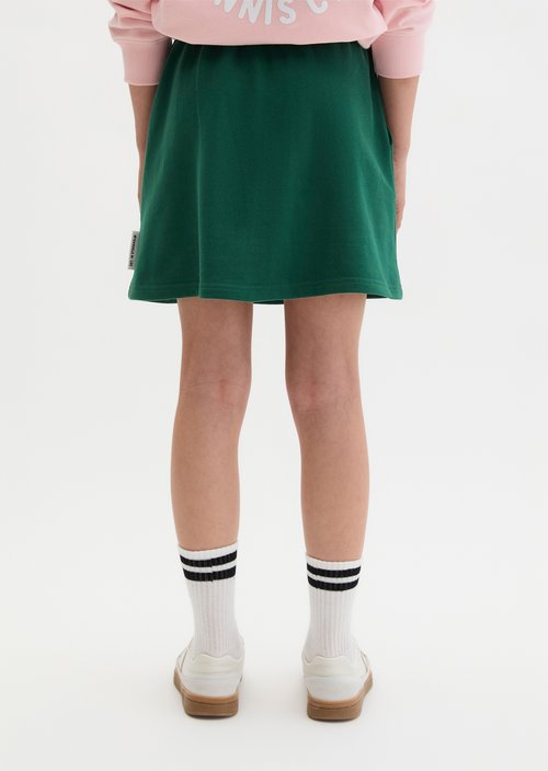 TEENS-GIRLS sweat skirt — Grass Green