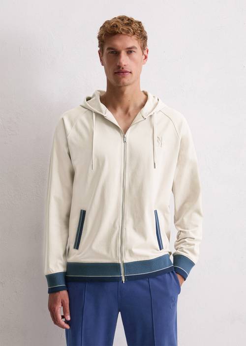 Lounge-Zipper-Hoodie regular Chateau Gray - Produkt Bild 1