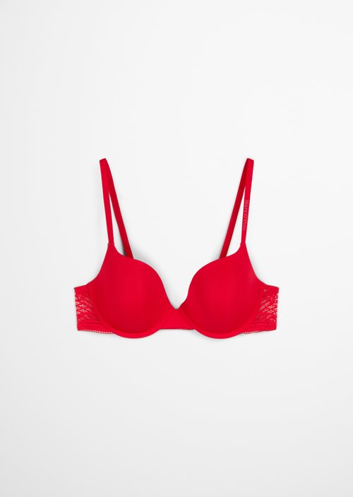 T-shirt bra — Bright Red Q385