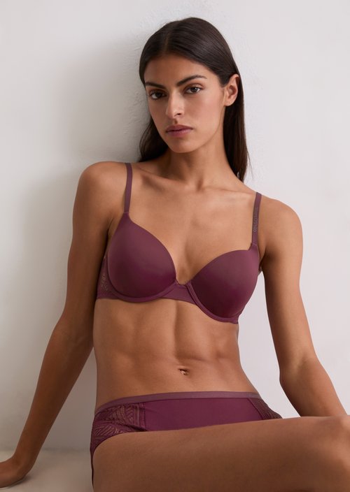 T-shirt bra — Cherry Lacquer
