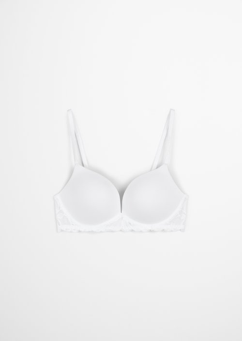 Cup bra — White
