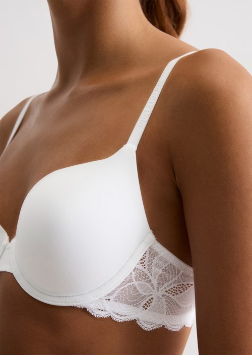 Cup bra — White