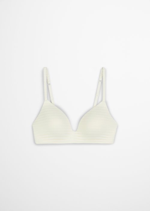 Cup bra — White Cotton Q152