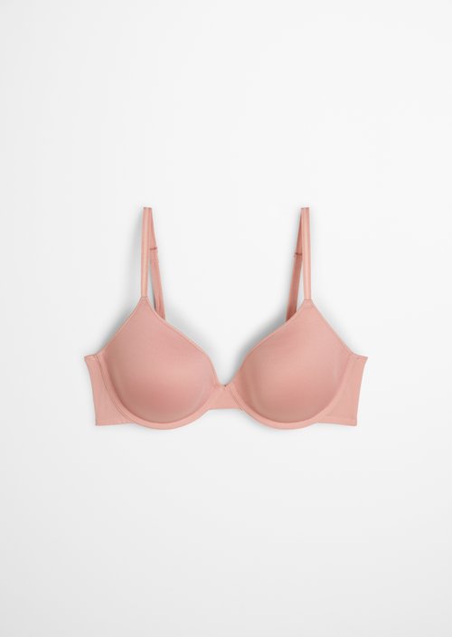 Underwired bra — Misty Rose
