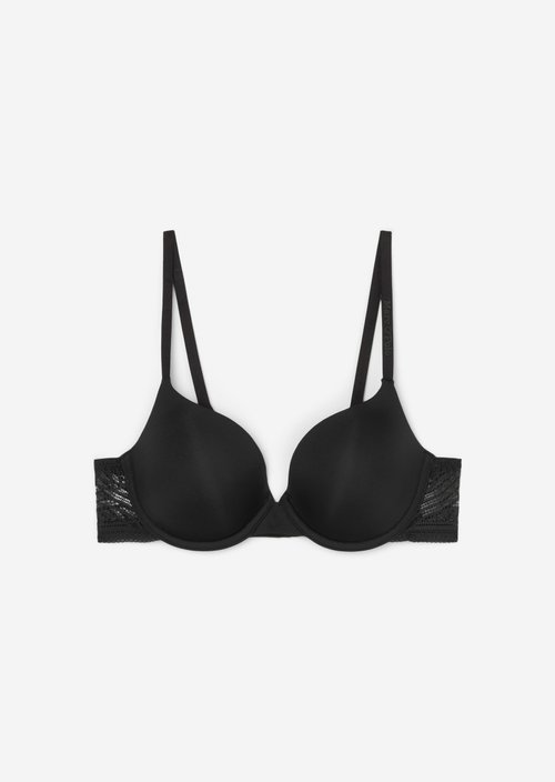 T-shirt bra — Black