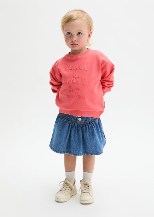 KIDS-GIRLS Sweatshirt — Red