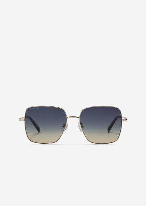 Damen-Sonnenbrille Gold - Produkt Bild 1