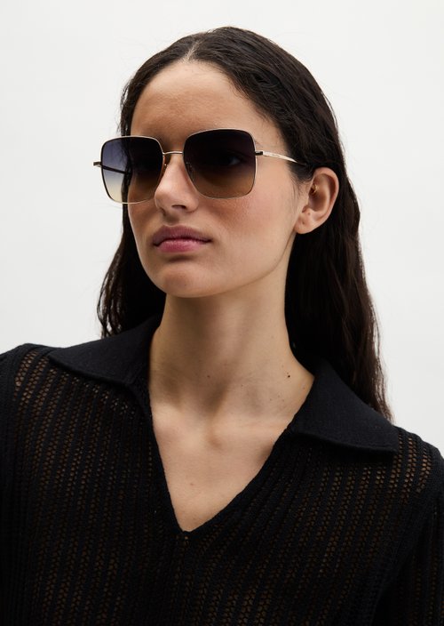 Women's sunglasses — Gold