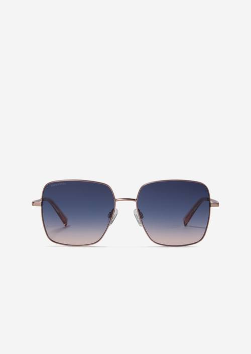 Damen-Sonnenbrille Gold - Produkt Bild 1