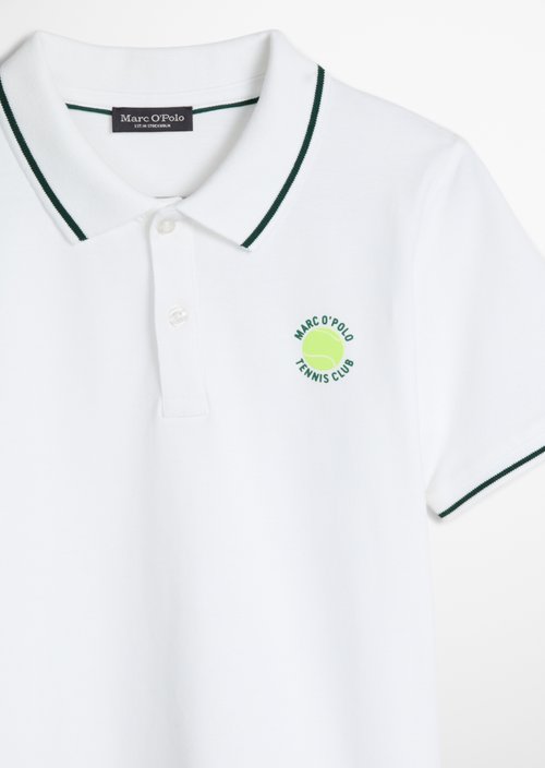 TEENS-BOYS polo shirt — White