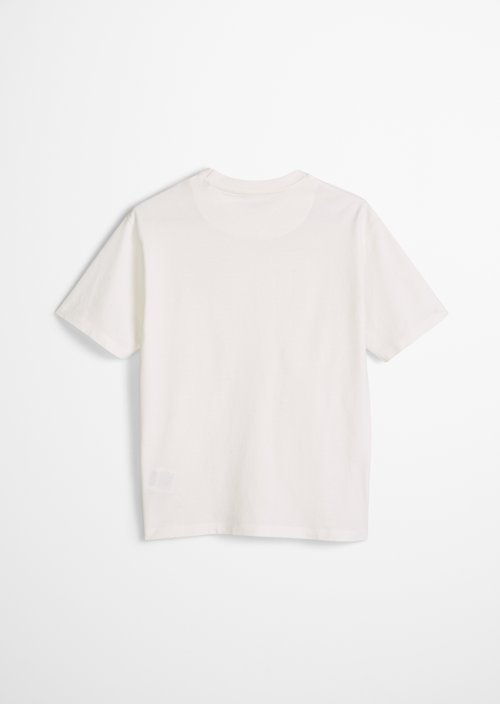 TEENS-BOYS T-shirt — White Cotton
