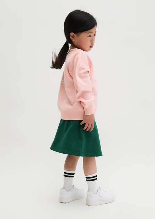 KIDS-GIRLS sweat skirt — Grass Green