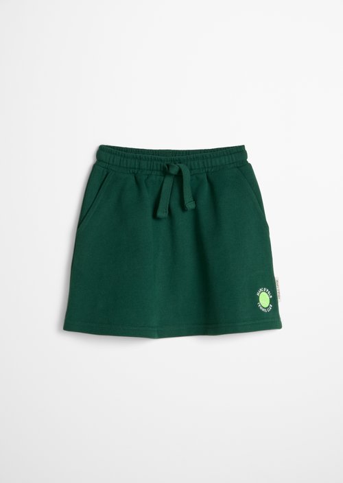 KIDS-GIRLS sweat skirt — Grass Green