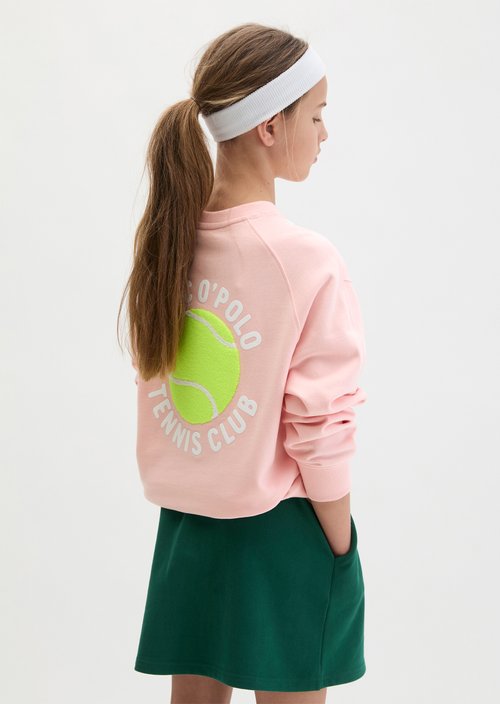 TEENS-UNISEX Sweatshirt — Red