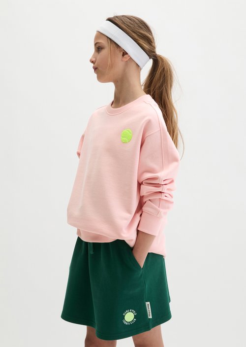 TEENS-UNISEX Sweatshirt — Red