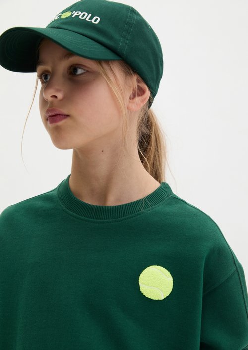 TEENS-UNISEX Sweatshirt — Grass Green