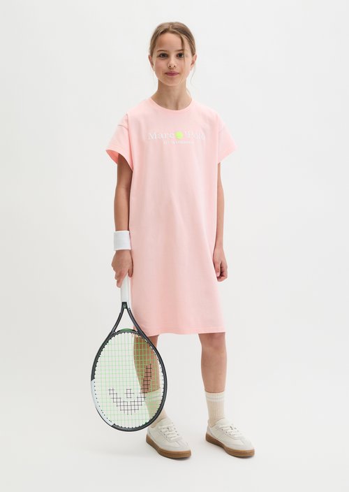 TEENS-GIRLS jersey dress — Red