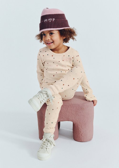 KIDS-GIRLS Leggings — Beige