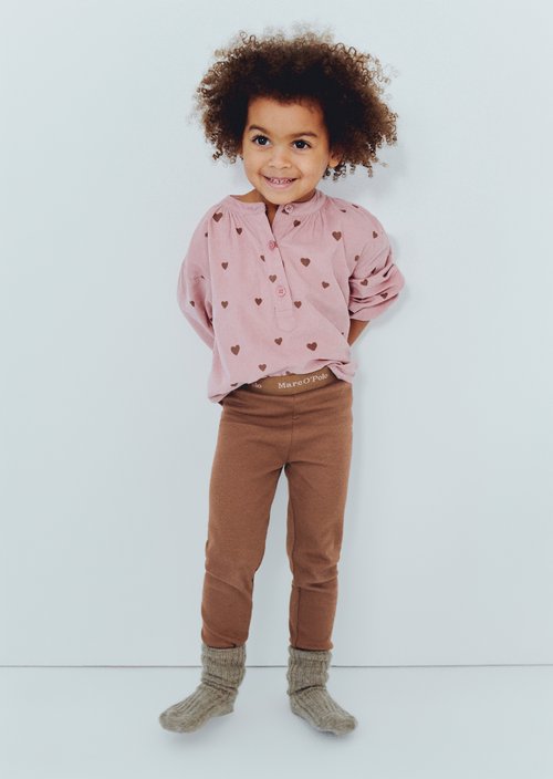 KIDS-GIRLS Leggings — Brown