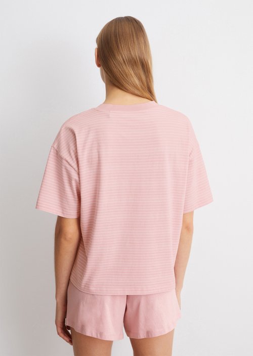 Lounge Set — Blush Stripe/Blush