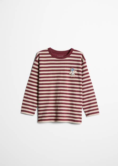 ‎KIDS - GARÇONS T-shirt à manches longues Red en vue de face