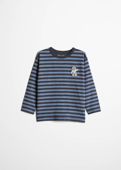 ‎KIDS - JONGENS T-shirt met lange mouwen Dark Navy in vooraanzicht
