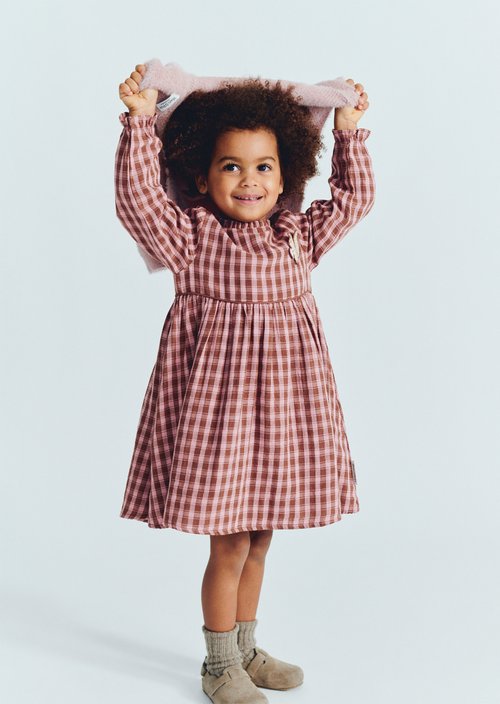 KIDS-GIRLS Dress — Brown