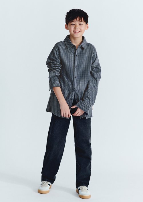 TEENS-BOYS Shirt — Dark Navy