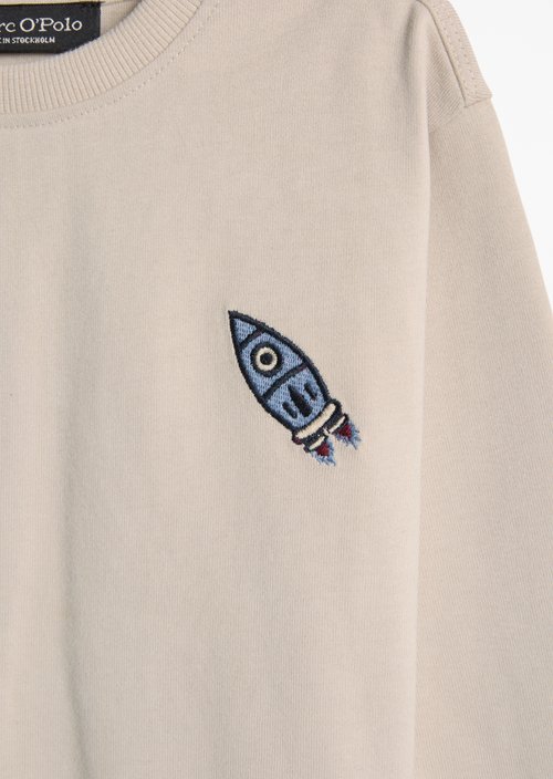 KIDS - BOYS Long-Sleeve Shirt — Gray Silk (alternate view)