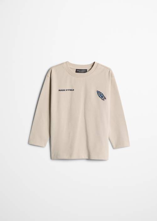 ‎KIDS - GARÇONS T-shirt à manches longues Gray Silk en vue de face