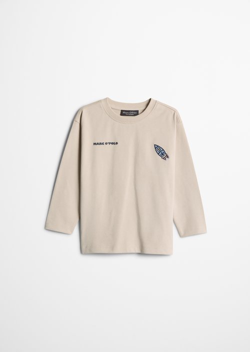 KIDS - BOYS Long-Sleeve Shirt — Gray Silk