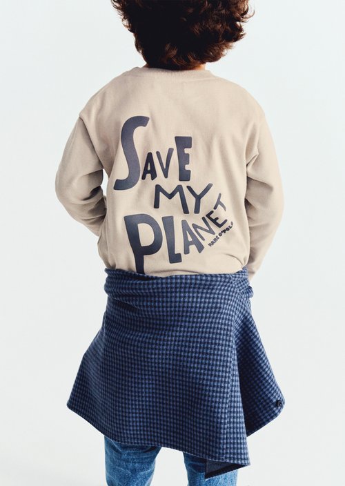 KIDS - BOYS Long-Sleeve Shirt — Gray Silk