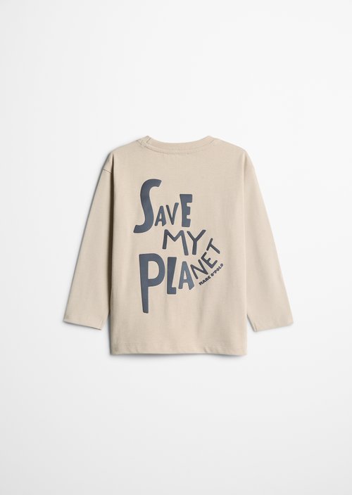 KIDS - BOYS Long-Sleeve Shirt — Gray Silk
