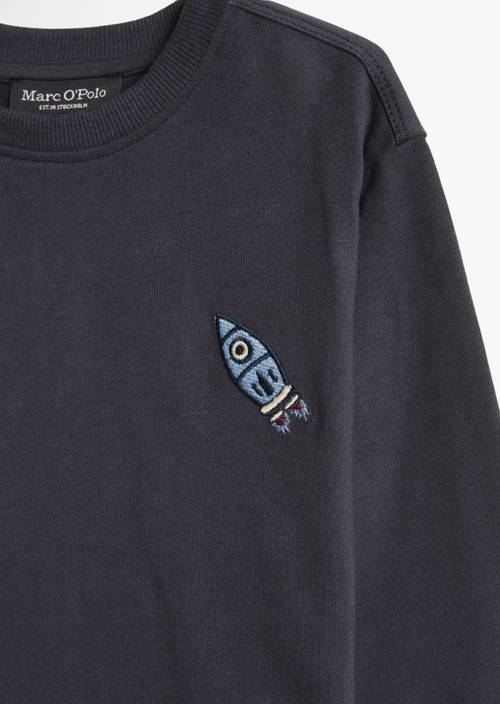 KIDS - BOYS Long-Sleeve Shirt Dark Navy in detail view