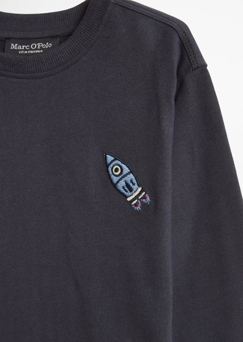 KIDS - BOYS Long-Sleeve Shirt — Dark Navy