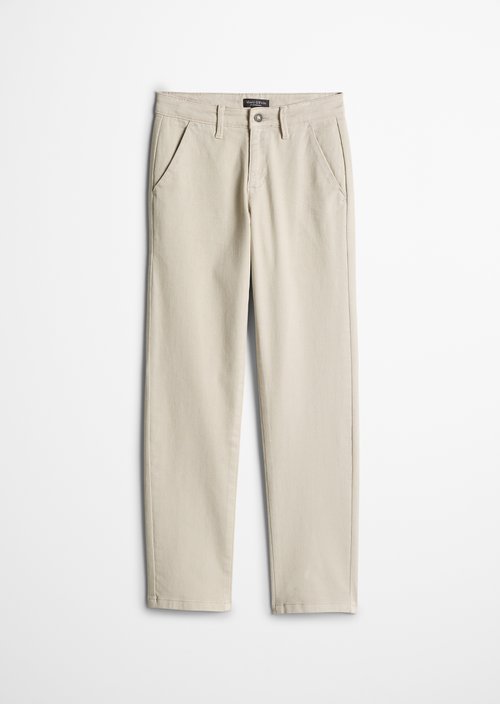 TEENS-BOYS Chino Pants — Gray Silk