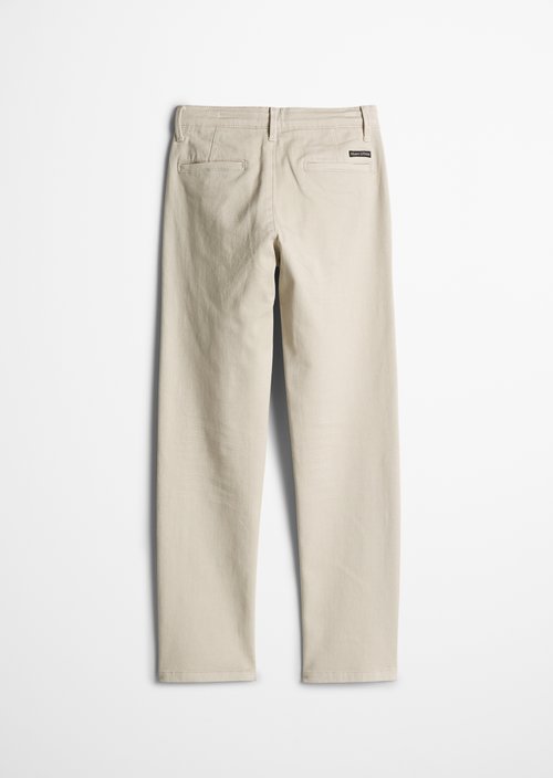 TEENS-BOYS Chino Pants — Gray Silk