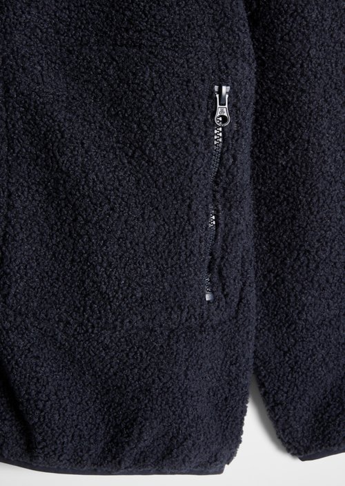 TEENS-BOYS Teddy Jacket — Dark Navy