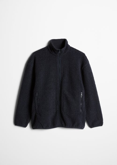 TEENS-BOYS Teddy Jacket — Dark Navy